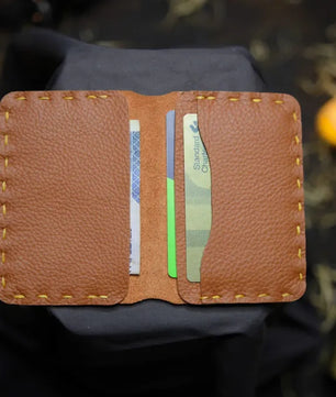 The Audace – Orange Tan Smart Wallet