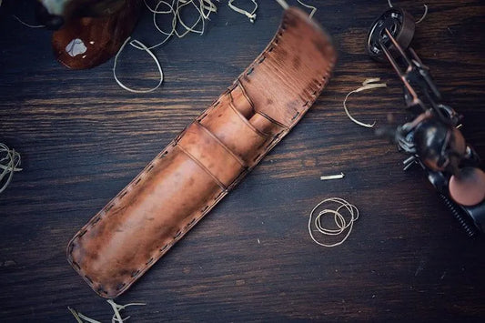 The Manto - Dual Pen Leather Case