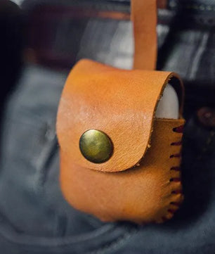 Prestige Mustard - Leather Case for AirPods 2