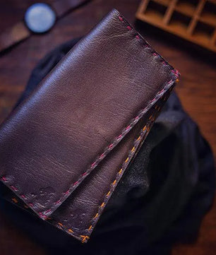 The Volonté – Mocha Brown Leather Long Wallet