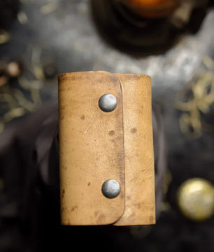 Herculean Key Chain - Veg Tan Leather