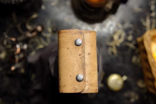 Herculean Key Chain - Veg Tan Leather