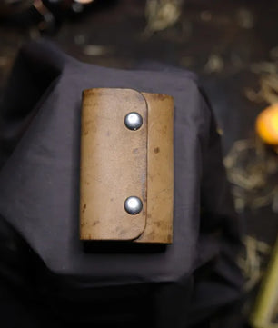 Herculean Key Chain - Veg Tan Leather