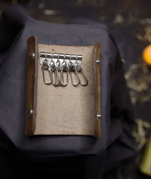 Herculean Key Chain - Veg Tan Leather