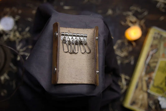 Herculean Key Chain - Veg Tan Leather