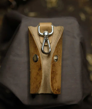 Jacked Key Chain - Veg Tan Leather