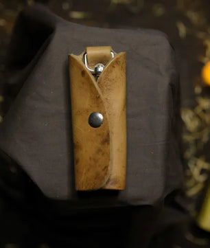 Jacked Key Chain - Veg Tan Leather