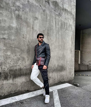 The Hustler - Leather Cross body Bag