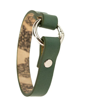 Rizz - Green Leather Bracelet (Unisex)
