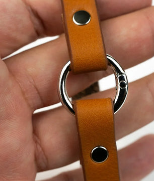 Rizz - Tan Leather Bracelet (Unisex)