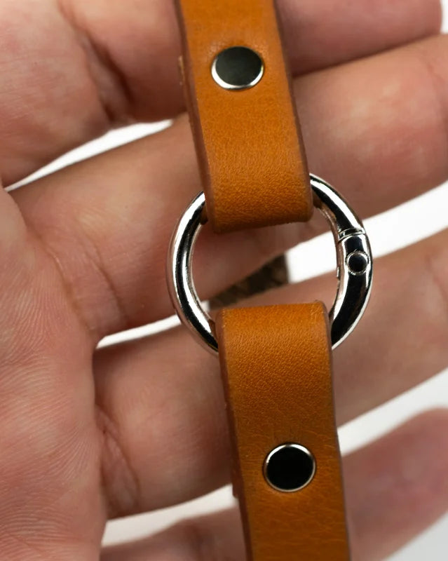 Rizz - Tan Leather Bracelet (Unisex)
