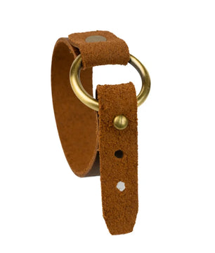 Ryker - Cinnamon Leather Bracelet (Unisex)