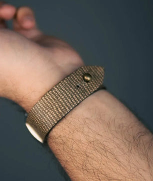 Russet | Lizard Leather Apple Watch Strap - Pure Leather Strap