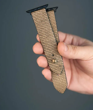 Russet | Lizard Leather Apple Watch Strap - Pure Leather Strap