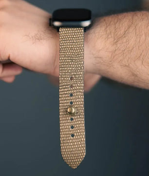 Russet | Lizard Leather Apple Watch Strap - Pure Leather Strap