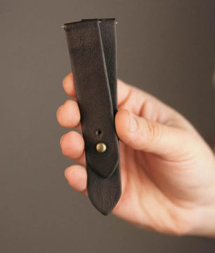 Coco Brown Leather Watch Strap - Quick Release Pins -The Hermoso