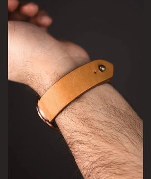 Veg Tanned Leather Watch Strap - Quick Release Pins - The Hermoso