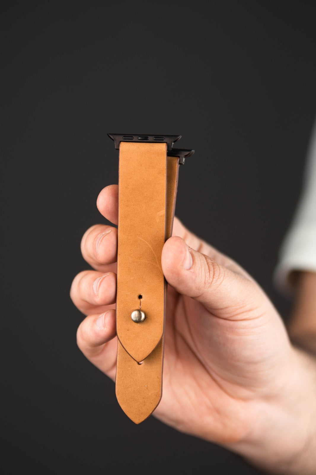 Veg Tanned Apple Watch Strap - Pure Leather Strap