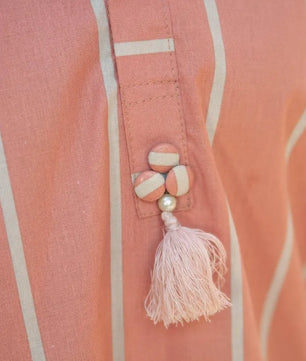 Selene - Light Pink Spring/Summer Long Tunic