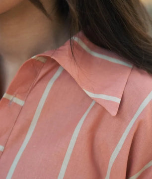 Selene - Light Pink Spring/Summer Long Tunic