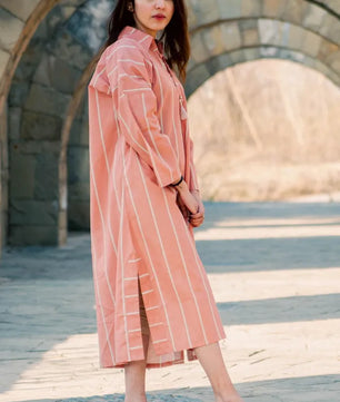 Selene - Light Pink Spring/Summer Long Tunic