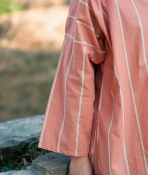 Selene - Light Pink Spring/Summer Long Tunic