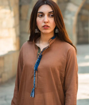 Leila - Brown Spring/Summer Kurta