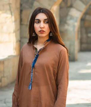 Leila - Brown Spring/Summer Kurta