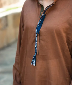 Leila - Brown Spring/Summer Kurta