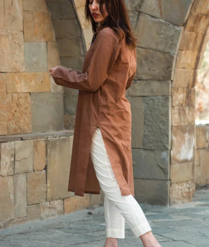 Leila - Brown Spring/Summer Kurta