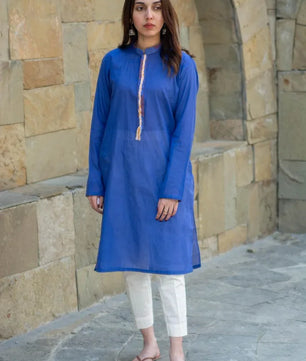 Leila - Cobalt Blue Spring/Summer Kurta