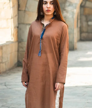 Leila - Brown Spring/Summer Kurta
