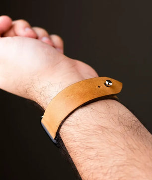 Tan Brown Apple Watch Strap - Pure Leather Strap