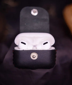Swish Black -  AirPods Pro Leather Case