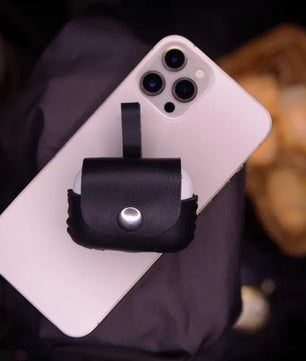 Marco Black -  AirPods 3 Leather Case