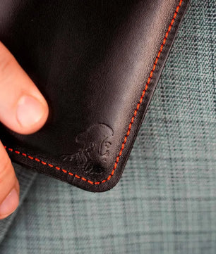 The Stellar – Black Leather Smart Wallet - Limited Edition