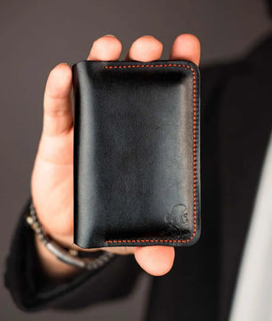 The Stellar – Black Leather Smart Wallet - Limited Edition
