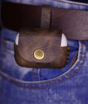 Swish Brown -  AirPods Pro Leather Case