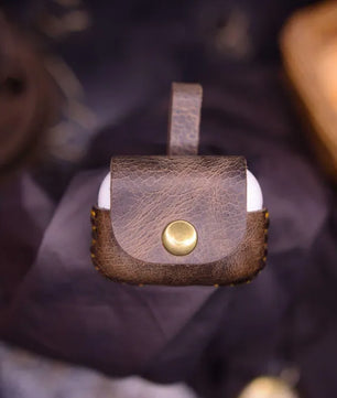 Swish Brown -  AirPods Pro Leather Case