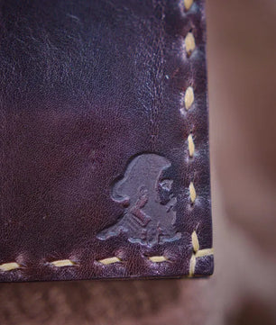 The Esthétique (Brown) - Leather Bi-Fold Wallet