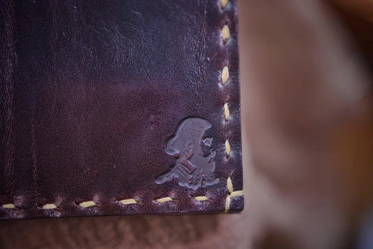 The Esthétique (Brown) - Leather Bi-Fold Wallet