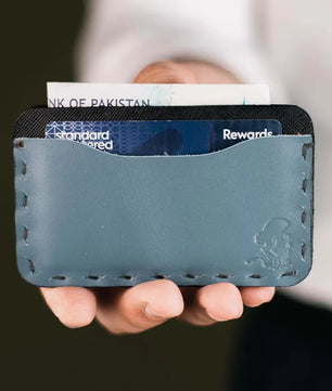 The Marc – Card Holder (Black - Slate Grey)