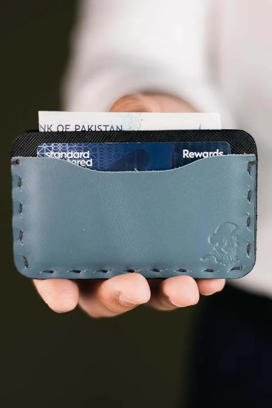 The Marc – Card Holder (Black - Slate Grey)