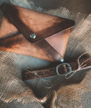 The Déesse - Hand Patina Crossbody Bag