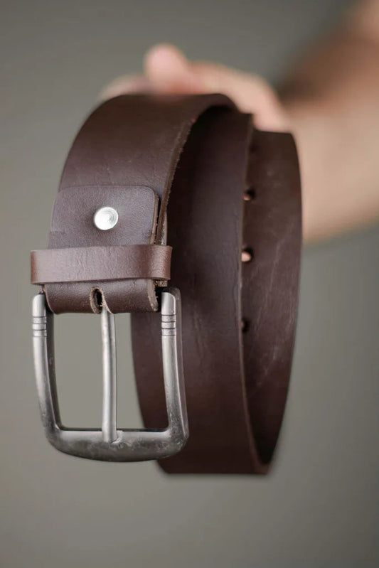 Django - Leather Belt - Brown