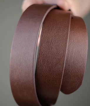 The Guapo - Leather Belt - Walnut