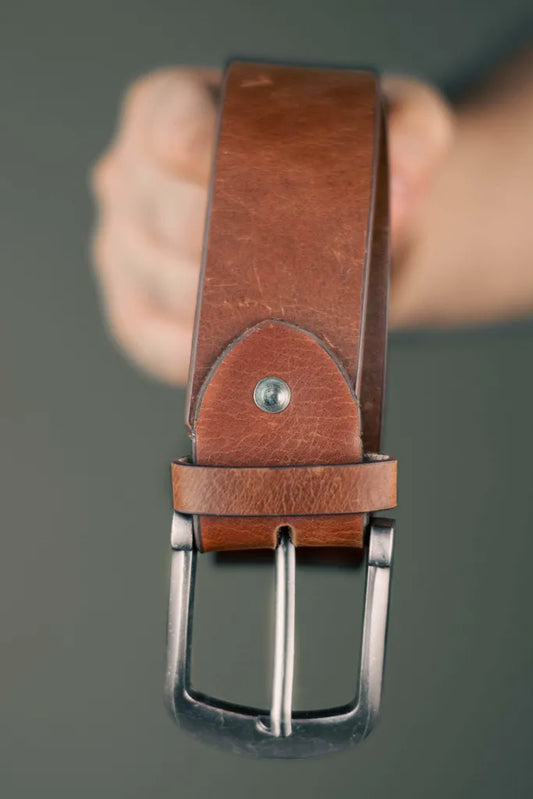 The Mylan - Leather Belt - Dark Brown