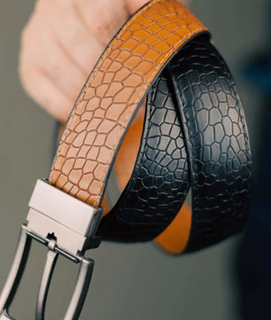 The Inversa - Leather Belt - Reversible