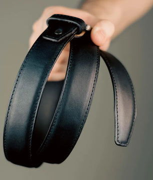 The Fuerte - Leather Belt - Black