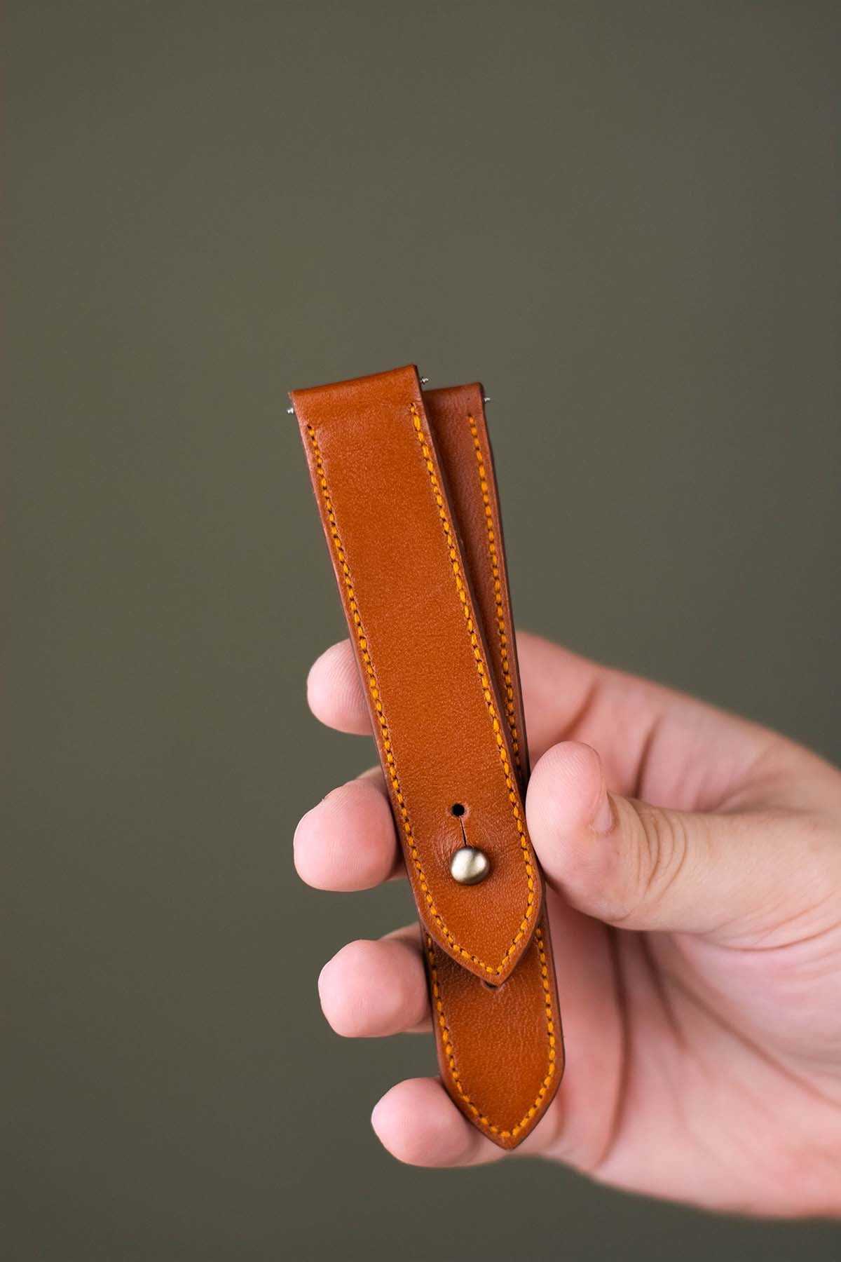 Tanned Leather Watch Strap - The Hermoso